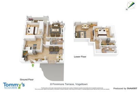 Photo of property in 8 Finnimore Terrace, Vogeltown, Wellington, 6021