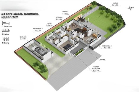 Photo of property in 24 Miro Street, Trentham, Upper Hutt, 5018