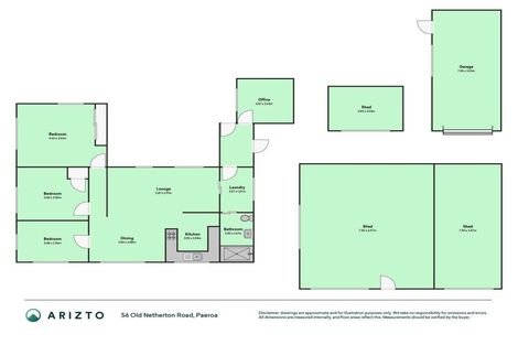 Photo of property in 56 Old Netherton Road, Netherton, Paeroa, 3672