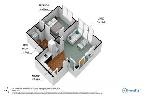 Photo of property in 16 Mcfarlane Street, Mount Victoria, Wellington, 6011