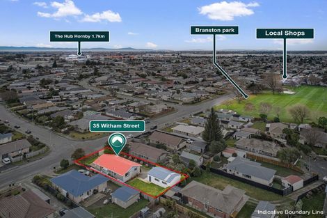 Photo of property in 35 Witham Street, Hornby, Christchurch, 8042