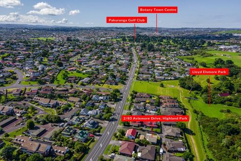 Photo of property in 2/83 Aviemore Drive, Highland Park, Auckland, 2010