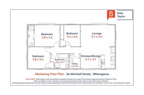 Photo of property in 3a Mitchell Street, Aramoho, Whanganui, 4500