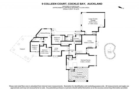 Photo of property in 9 Colleen Court, Cockle Bay, Auckland, 2014