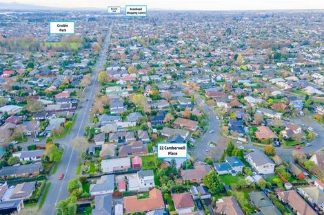 Photo of property in 22 Camberwell Place, Avonhead, Christchurch, 8042