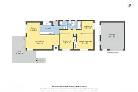 Photo of property in 26 Wordsworth Road, Manurewa, Auckland, 2102