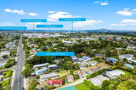 Photo of property in 2/43 Archers Road, Hillcrest, Auckland, 0629