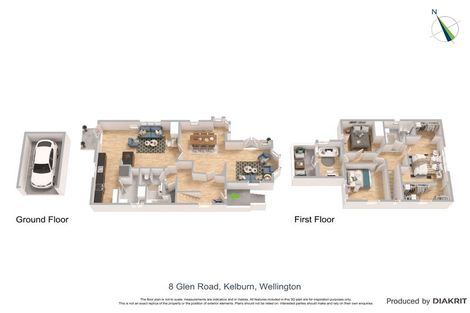 Photo of property in 8 Glen Road, Kelburn, Wellington, 6012