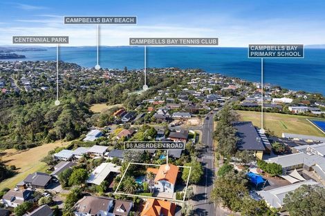 Photo of property in 98 Aberdeen Road, Campbells Bay, Auckland, 0620