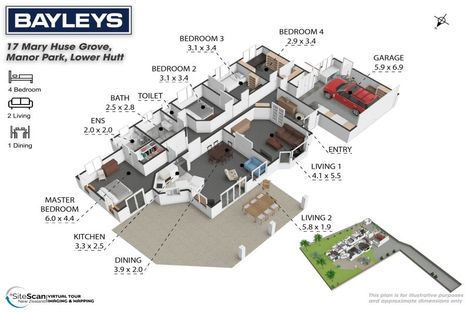 Photo of property in 17 Mary Huse Grove, Manor Park, Lower Hutt, 5019