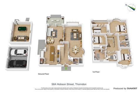 Photo of property in 56a Hobson Street, Thorndon, Wellington, 6011