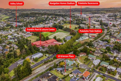 Photo of property in 10 Grierson Place, Pukekohe, 2120