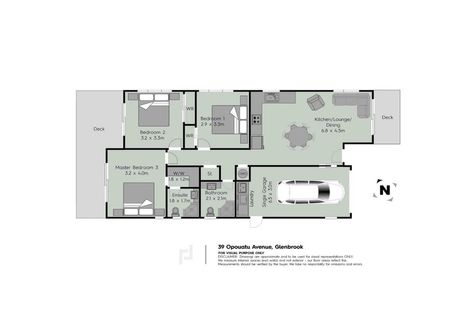 Photo of property in 39 Opouatu Avenue, Glenbrook, 2681