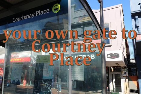 Photo of property in Courtenay Mews Apartments, 13/14 Alpha Street, Te Aro, Wellington, 6011