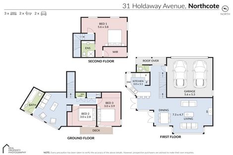 Photo of property in 1/31 Holdaway Avenue, Northcote, Auckland, 0627