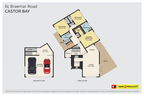 Photo of property in 3/8 Braemar Road, Castor Bay, Auckland, 0620