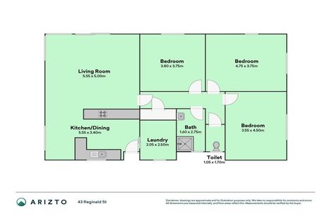 Photo of property in 43 Reginald Street, Burwood, Christchurch, 8083