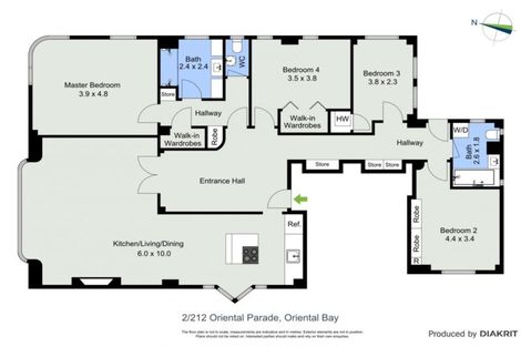 Photo of property in Anscombe Apartments, 212 Oriental Parade, Oriental Bay, Wellington, 6011