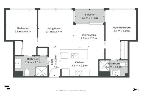 Photo of property in Sentinel Apartments, 505/3 Northcroft Street, Takapuna, Auckland, 0622