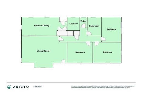 Photo of property in 3 Staffa Street, Woolston, Christchurch, 8062