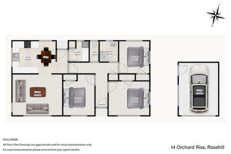 Photo of property in 14 Orchard Rise, Rosehill, Papakura, 2113