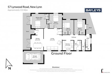 Photo of property in 57 Lynwood Road, New Lynn, Auckland, 0600