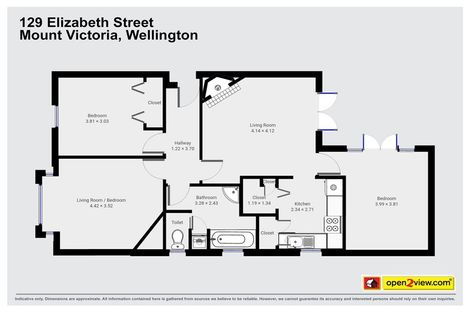 Photo of property in 129 Elizabeth Street, Mount Victoria, Wellington, 6011