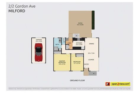 Photo of property in 2/2 Gordon Avenue, Milford, Auckland, 0620