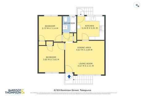 Photo of property in 2/33 Dominion Street, Takapuna, Auckland, 0622