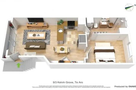 Photo of property in 9/3 Kelvin Grove, Te Aro, Wellington, 6011