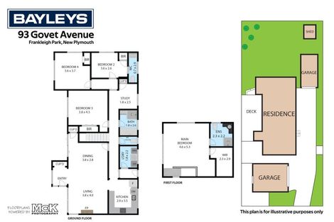 Photo of property in 93 Govett Avenue, Frankleigh Park, New Plymouth, 4310