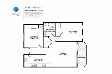 Photo of property in 2c/11 London Street, Hamilton Central, Hamilton, 3204