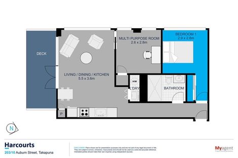 Photo of property in 203/10 Auburn Street, Takapuna, Auckland, 0622