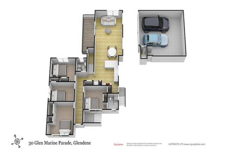 Photo of property in 30 Glen Marine Parade, Glendene, Auckland, 0602