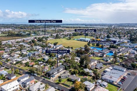 Photo of property in 7 Tairere Crescent, Rosehill, Papakura, 2113