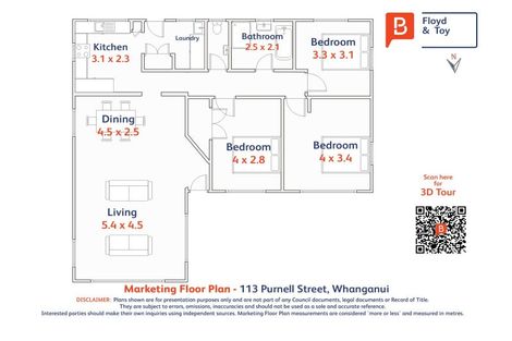 Photo of property in 113 Purnell Street, College Estate, Whanganui, 4500