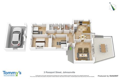 Photo of property in 3 Rossport Street, Johnsonville, Wellington, 6037