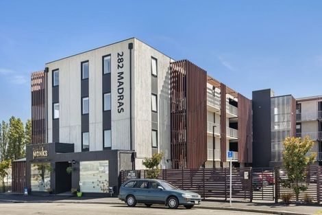 Photo of property in Leicester Executive Apartments, 104/282 Madras Street, Christchurch Central, Christchurch, 8011