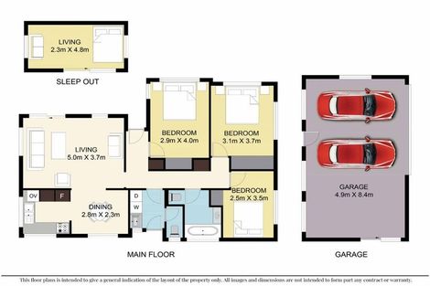 Photo of property in 4 Molesworth Place, Mangere, Auckland, 2022