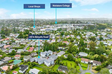 Photo of property in 1/67a Metcalfe Road, Ranui, Auckland, 0612