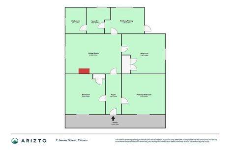 Photo of property in 7 James Street, Kensington, Timaru, 7910