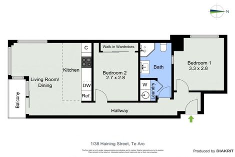 Photo of property in Haining Apartments, 1/38 Haining Street, Te Aro, Wellington, 6011