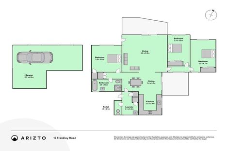 Photo of property in 15 Frankley Road, Westown, New Plymouth, 4310