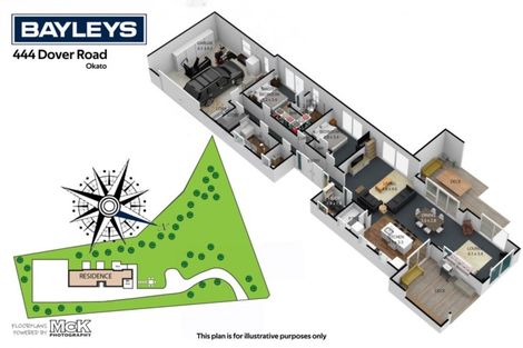 Photo of property in 444 Dover Road, Okato, New Plymouth, 4374