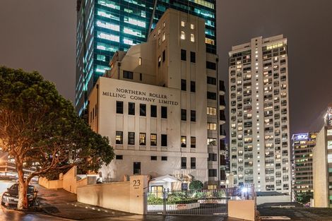 Photo of property in The Silo Apartments, 9g/23 Emily Place, Auckland Central, Auckland, 1010