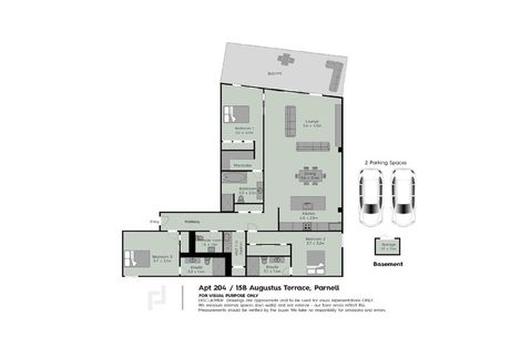 Photo of property in 204/15b Augustus Terrace, Parnell, Auckland, 1052