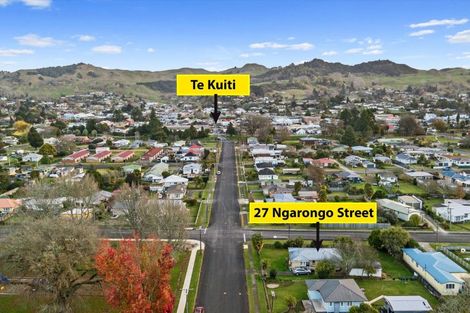 Photo of property in 27 Ngarongo Street, Te Kuiti, 3910