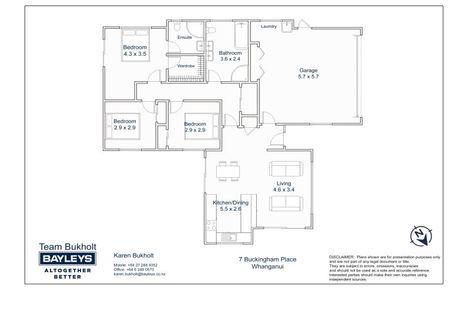 Photo of property in 7 Buckingham Place, Springvale, Whanganui, 4501