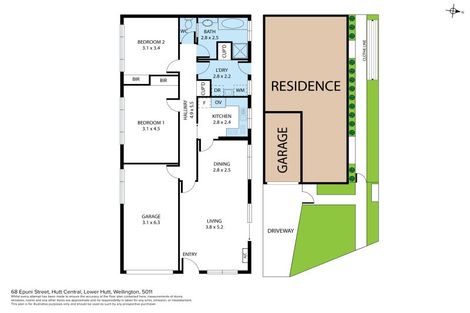 Photo of property in 68 Epuni Street, Hutt Central, Lower Hutt, 5011