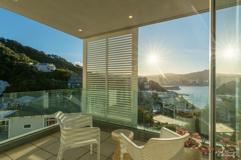 Photo of property in Alto Apartments, 3b/22 Telford Terrace, Oriental Bay, Wellington, 6011